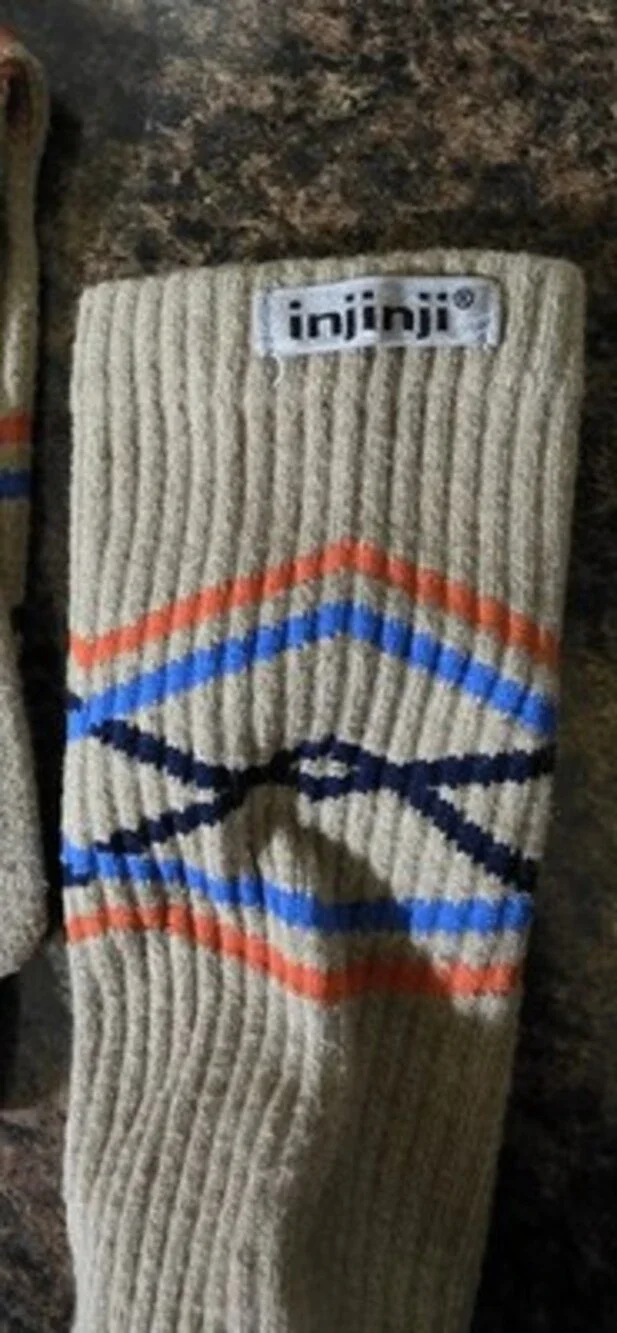 Injinji Run Lightweight Crew Toe Socks Lightweight Running & Walking Socks Small - Picture 6 of 9